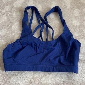 Women's Blue Sports Bra Lululemon size 4